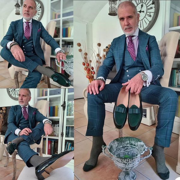 gentleman check mens suits tuxedos plus size men business pants suit tailored green plaid prom party wedding (jacket+vest+pants), Black;gray
gentleman check mens suits tuxedos plus size men business pants suit tailored green plaid prom party wedding (jacket+vest+pants), Black;gray