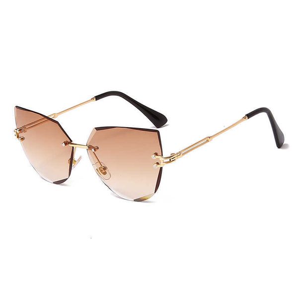 aviator sunglasses rimless cat eye sunglasses luxury brand design women metal sun glasses fashion lady shades uv400 eyewear oculos gafas de, White;black
aviator sunglasses rimless cat eye sunglasses luxury brand design women metal sun glasses fashion lady shades uv400 eyewear oculos gafas de, White;black