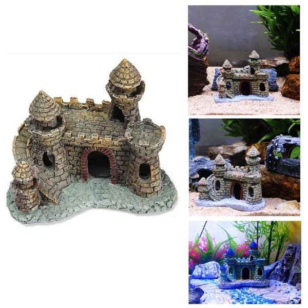 aquarium resin castle fish tank decorations tower ornaments accessories decoration hiding cave
aquarium resin castle fish tank decorations tower ornaments accessories decoration hiding cave