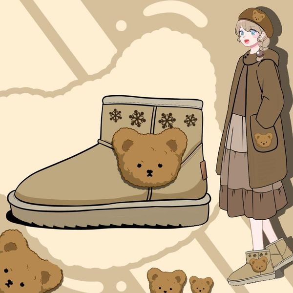 boots amy and michael 2021 winter kawaii mid calf woman snow female young girl students warm plush casual outside footwear, Black
boots amy and michael 2021 winter kawaii mid calf woman snow female young girl students warm plush casual outside footwear, Black