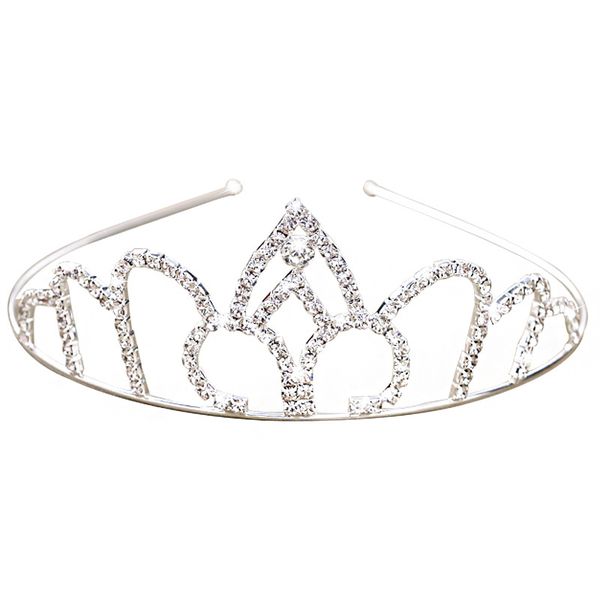 children's crown tiara princess little girl crown headband girl's birthday headband baby crown hair accessory, Slivery;white
children's crown tiara princess little girl crown headband girl's birthday headband baby crown hair accessory, Slivery;white