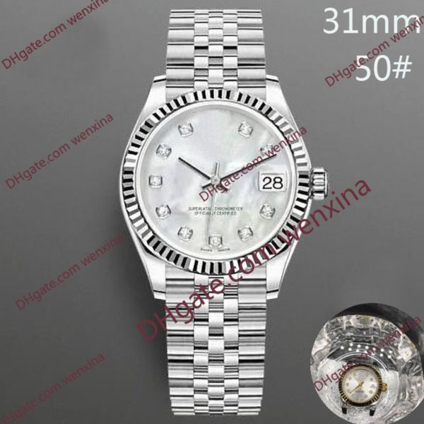 31mm diamond woman watches ladies watch golden jubilee band montre de luxe 20 colour deluxe 2813 automatic steel swimming waterproof wristwa, Slivery;brown
31mm diamond woman watches ladies watch golden jubilee band montre de luxe 20 colour deluxe 2813 automatic steel swimming waterproof wristwa, Slivery;brown