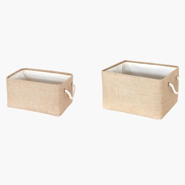 foldable storage bin collapsible sturdy cationic fabric basket for organizing shelf home closet baskets
foldable storage bin collapsible sturdy cationic fabric basket for organizing shelf home closet baskets