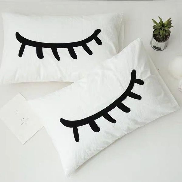 pillow case cotton pillowcase single cartoon washed student dormitory white one-pair package
pillow case cotton pillowcase single cartoon washed student dormitory white one-pair package