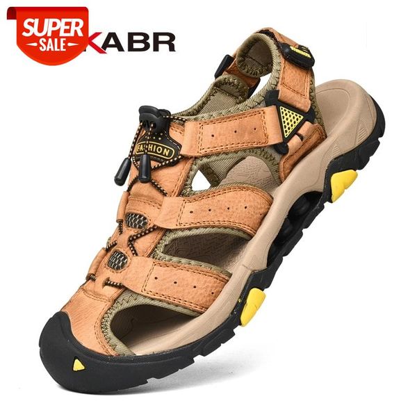 dekabr new men summer sandals fashion men casual shoes genuine leather beach shoes outdoor non-slip sneakers sandalias #go4j, Black
dekabr new men summer sandals fashion men casual shoes genuine leather beach shoes outdoor non-slip sneakers sandalias #go4j, Black