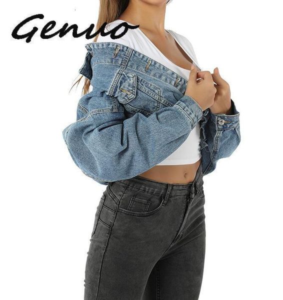 women's genuo new jeans boyfriend jean jacket women denim jackets vintage black crop long sleeve coats, Black;brown
women's genuo new jeans boyfriend jean jacket women denim jackets vintage black crop long sleeve coats, Black;brown