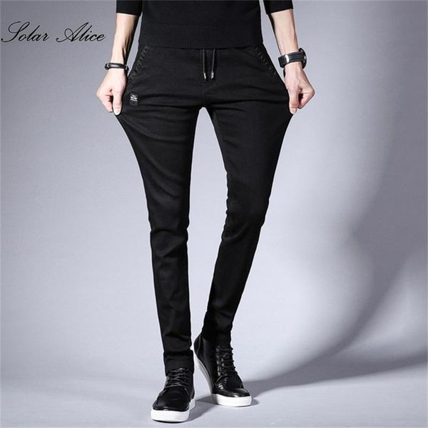 men's jeans 2021 fall/winter elastic waist stretch pencil slacks for young students, Blue
men's jeans 2021 fall/winter elastic waist stretch pencil slacks for young students, Blue