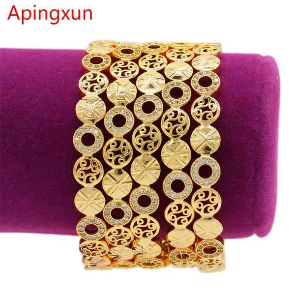apingxun dubai gold color bangle design for women bridal wedding jewelry african/indian/ethiopian bracelet party gift 0203-4 210918, Black
apingxun dubai gold color bangle design for women bridal wedding jewelry african/indian/ethiopian bracelet party gift 0203-4 210918, Black