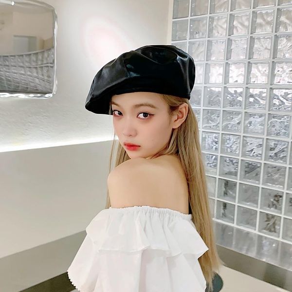beanies 2021 women fashion solid pu leather beret french artist warm beanie hat female korean style retro octagonal
beanies 2021 women fashion solid pu leather beret french artist warm beanie hat female korean style retro octagonal