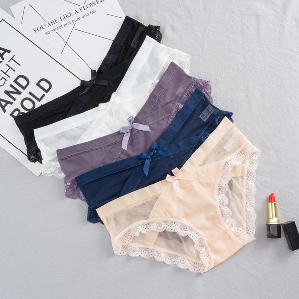 women's panties women lace seamless panty breathable briefs for ladies cotton crotch low waist lingerie transparent underwear intimates, Black;pink
women's panties women lace seamless panty breathable briefs for ladies cotton crotch low waist lingerie transparent underwear intimates, Black;pink