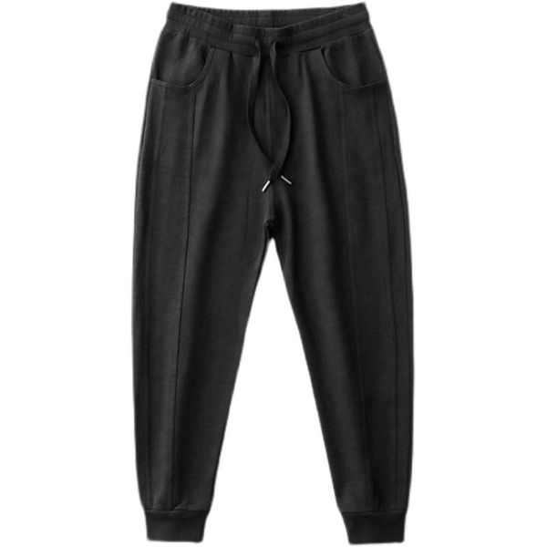 men's pants sweatpants men 's spring and autumn cotton knitted washed-out vintage tide sports drawstring ankle-tied tapered casual, Black
men's pants sweatpants men 's spring and autumn cotton knitted washed-out vintage tide sports drawstring ankle-tied tapered casual, Black