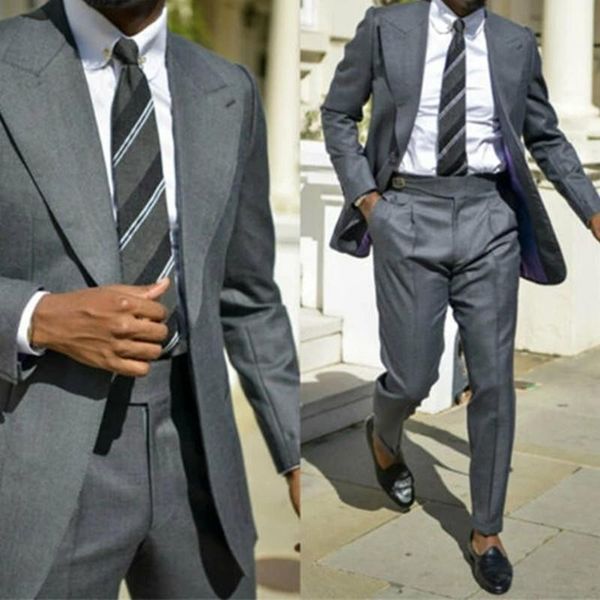 men's suits & blazers tailor-made dark grey men suit groom wedding man prom dress slim fit mens tuxedos jacket+pants costume homme ropa, White;black
men's suits & blazers tailor-made dark grey men suit groom wedding man prom dress slim fit mens tuxedos jacket+pants costume homme ropa, White;black