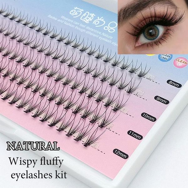 false eyelashes wispy volume clusters natural looking long lashes extension individual
false eyelashes wispy volume clusters natural looking long lashes extension individual