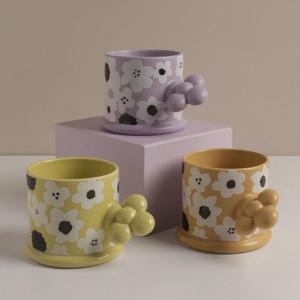 mugs 235ml nordic style coffee cup milk tea ceramic hand painted flowers creative mug unique birthday gift for friends
mugs 235ml nordic style coffee cup milk tea ceramic hand painted flowers creative mug unique birthday gift for friends