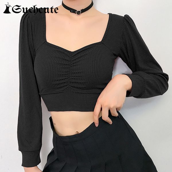women's t-shirt solid color long sleeve casual basic knitting shirt korean fashion streetwear skinny crop xrzk, White
women's t-shirt solid color long sleeve casual basic knitting shirt korean fashion streetwear skinny crop xrzk, White