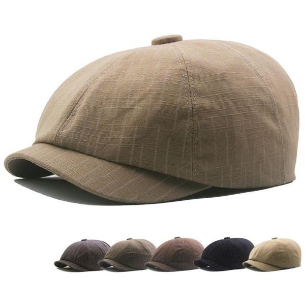 beret cap 2021 fashion hat men women striped octagonal sboy male female vintage ivy flat berets, Blue;gray
beret cap 2021 fashion hat men women striped octagonal sboy male female vintage ivy flat berets, Blue;gray