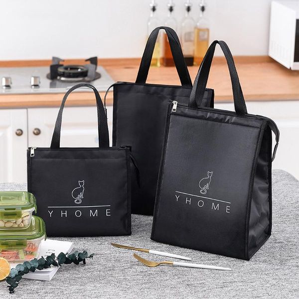 storage bags fashion black thermal lunch bag for men picnic travel waterproof breakfast food container ice pack
storage bags fashion black thermal lunch bag for men picnic travel waterproof breakfast food container ice pack