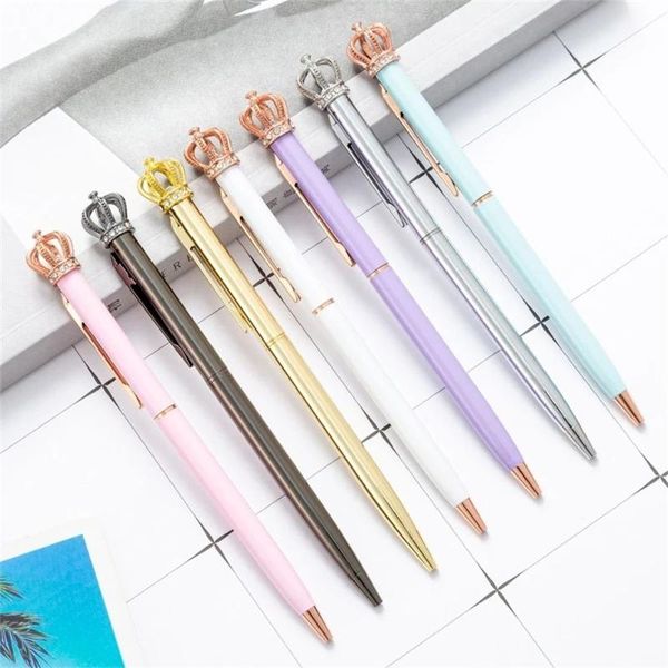 ballpoint pens 1pc metal crown pen interesting ball school stationery office supplies, Blue;orange
ballpoint pens 1pc metal crown pen interesting ball school stationery office supplies, Blue;orange