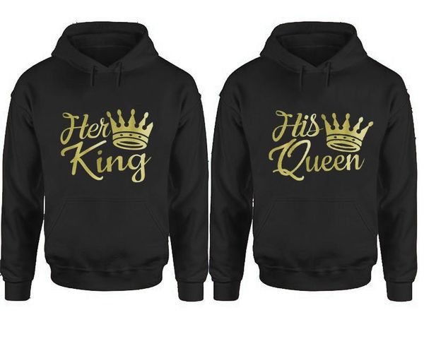 women's hoodies & sweatshirts her king and his queen sweatshirt matching love couples women couple fall 2021 lovers, Black
women's hoodies & sweatshirts her king and his queen sweatshirt matching love couples women couple fall 2021 lovers, Black