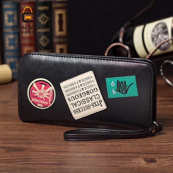 wallets fashion female pu leather wallet women long style purse brand capacity clutch card holder pouch, Red;black
wallets fashion female pu leather wallet women long style purse brand capacity clutch card holder pouch, Red;black