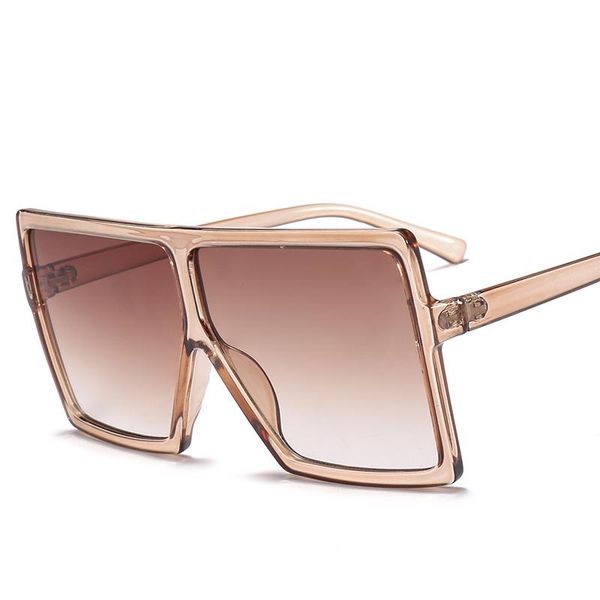 european and american fashion big frame sunglasses trend box metal hinge glasses uv400, White;black
european and american fashion big frame sunglasses trend box metal hinge glasses uv400, White;black