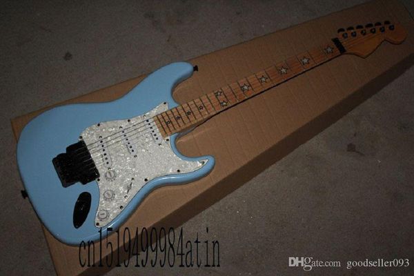 custom body fretboard pentagram double roll floyd rose tremolo electric guitar @32
custom body fretboard pentagram double roll floyd rose tremolo electric guitar @32