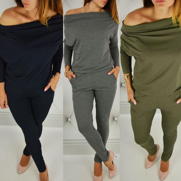 women's jumpsuits & rompers women casual 2021 autumn style long-sleeved off-the-shoulder leisure pencil pants, Black;white
women's jumpsuits & rompers women casual 2021 autumn style long-sleeved off-the-shoulder leisure pencil pants, Black;white
