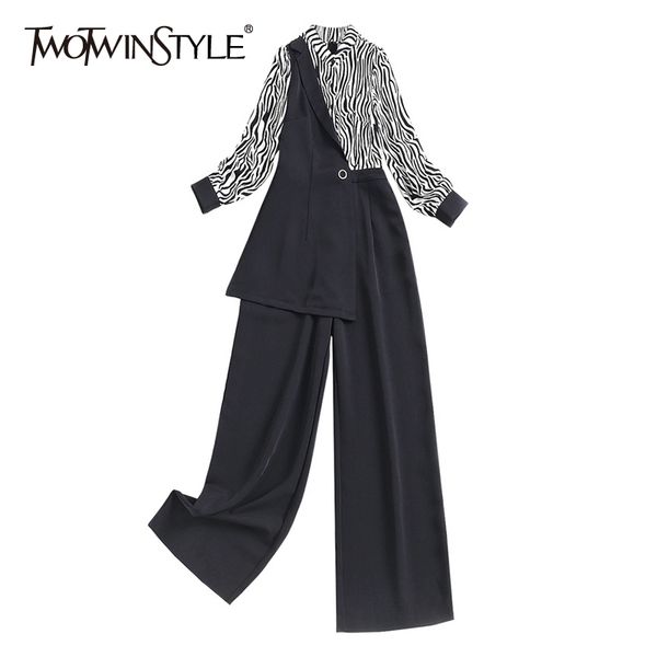 casual patchwork print zebra jumpsuit for women v neck long sleeve high waist wide leg pants loose jumpsuits spring 210423, Black;white
casual patchwork print zebra jumpsuit for women v neck long sleeve high waist wide leg pants loose jumpsuits spring 210423, Black;white