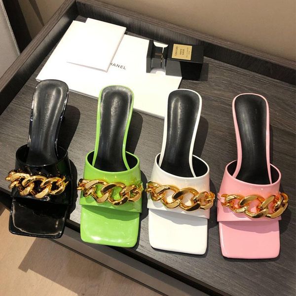 slippers fashion low heel slipper brand chain open toe women sandal shoes summer outdoor female casual flip flops slide mujer 0ri7, Black
slippers fashion low heel slipper brand chain open toe women sandal shoes summer outdoor female casual flip flops slide mujer 0ri7, Black