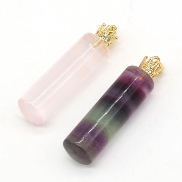 charms natural stone semi-precious perfume bottle pendant powder crystal for jewelry making diy necklaces earrings women gift, Bronze;silver
charms natural stone semi-precious perfume bottle pendant powder crystal for jewelry making diy necklaces earrings women gift, Bronze;silver
