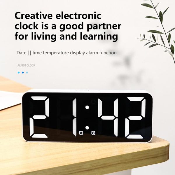 mini led touch mirror alarm clock digital table with 3 brightness mode time temperature date switch display desk decor & clocks
mini led touch mirror alarm clock digital table with 3 brightness mode time temperature date switch display desk decor & clocks