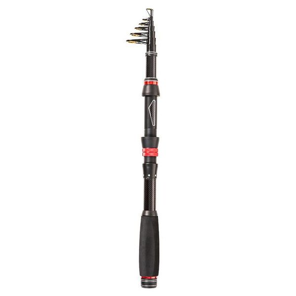 portable carbon spinning fishing rod 2.4m tackle lure pole travel sea rods boat 
portable carbon spinning fishing rod 2.4m tackle lure pole travel sea rods boat