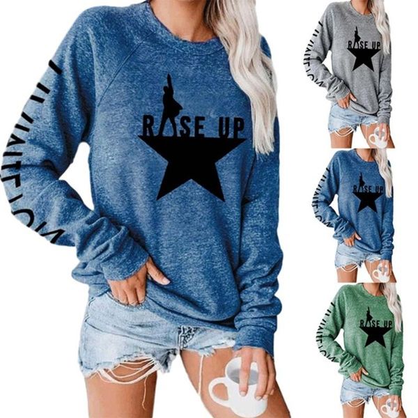women's hoodies & sweatshirts stars print women long sleeve autumn o-neck sweatshirt casual female loose datura letter pullover, Black
women's hoodies & sweatshirts stars print women long sleeve autumn o-neck sweatshirt casual female loose datura letter pullover, Black