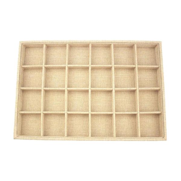storage boxes & bins 24 grids removable sackcloth stackable display organizer jewelry box showcase for watch bracelet necklace
storage boxes & bins 24 grids removable sackcloth stackable display organizer jewelry box showcase for watch bracelet necklace