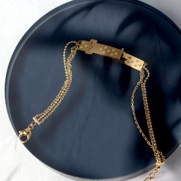 link, chain gold plated fashion bracelets starry three-layer belt buckle elegant bracelates for woman holiday party daily, Black
link, chain gold plated fashion bracelets starry three-layer belt buckle elegant bracelates for woman holiday party daily, Black