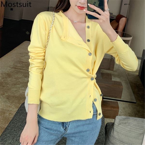 single breasted knitted cardigan knitwear women autumn long sleeve v-neck solid sweater korean vintage ladies jumpers femme 210514, White
single breasted knitted cardigan knitwear women autumn long sleeve v-neck solid sweater korean vintage ladies jumpers femme 210514, White