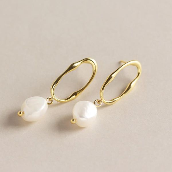 hoop & huggie korean freshwater pearls earrings women brand minimalist fine stylish female pulseras mujer moda m25, Golden;silver
hoop & huggie korean freshwater pearls earrings women brand minimalist fine stylish female pulseras mujer moda m25, Golden;silver