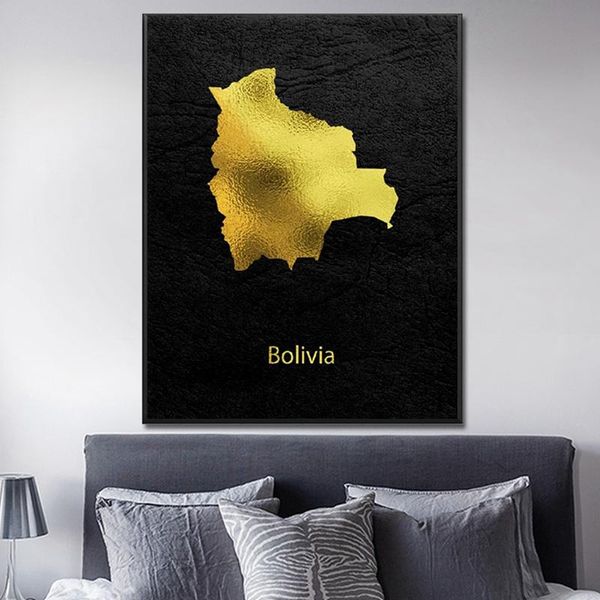 paintings classic gold map art bolivia canvas painting mural picture prints home decoration wall poster living room
paintings classic gold map art bolivia canvas painting mural picture prints home decoration wall poster living room