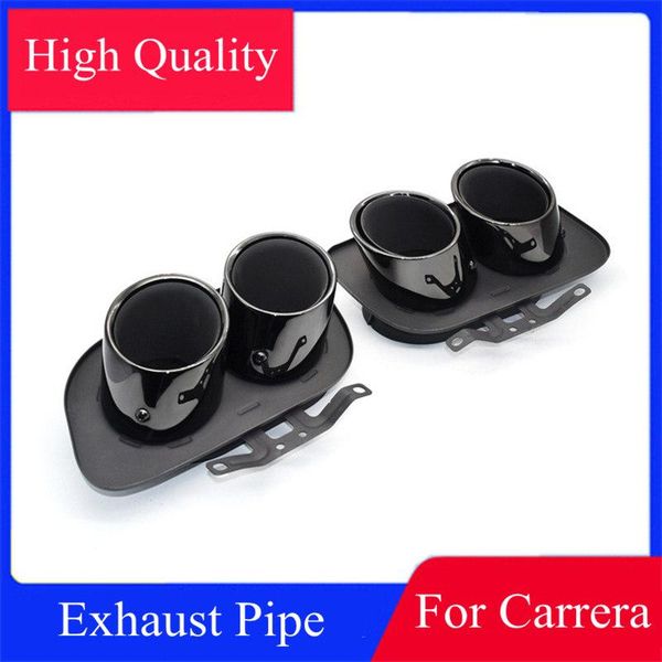 motorcycle exhaust system 2 pcs 4 outlet black muffler tail pipe for carrera 911 2021 stainless steel car rear round nozzles
motorcycle exhaust system 2 pcs 4 outlet black muffler tail pipe for carrera 911 2021 stainless steel car rear round nozzles
