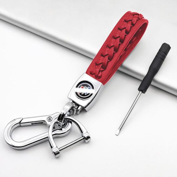 keychains car accessories business leather braided rope keychain red key ring for buick- envision enclave avenir special, Silver
keychains car accessories business leather braided rope keychain red key ring for buick- envision enclave avenir special, Silver
