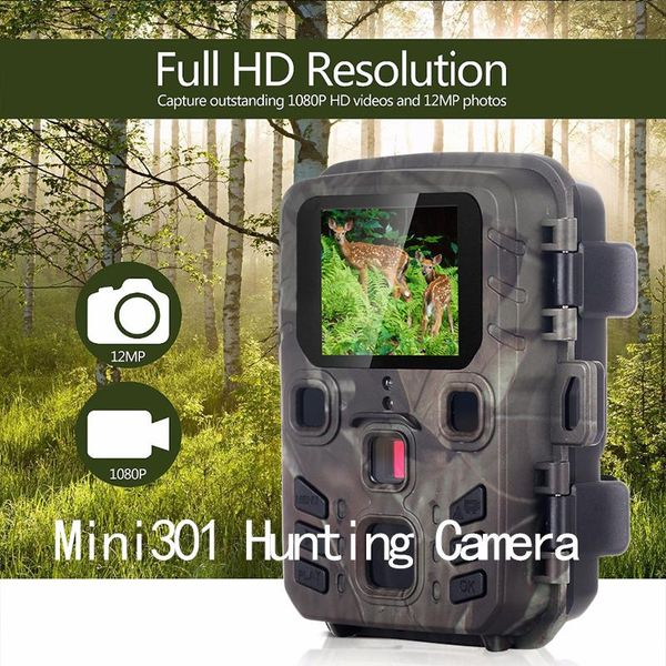 mini301 12mp 1080p hunting trail camera video wildlife scouting ir night cam outdoor cameras
mini301 12mp 1080p hunting trail camera video wildlife scouting ir night cam outdoor cameras