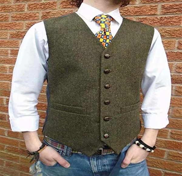 men's vests mens suit vest slim fit v neck single-breasted tweed sleeveless waistcoat green herringbone, Black;white
men's vests mens suit vest slim fit v neck single-breasted tweed sleeveless waistcoat green herringbone, Black;white