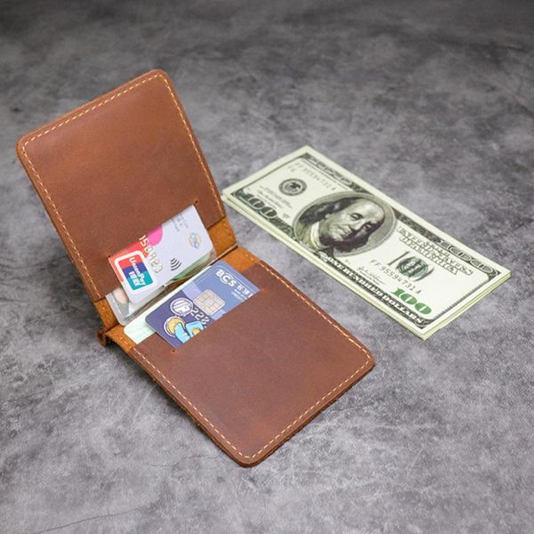card holders crazy horse leather wallets famous case holder fashion simple usd clip wallet genuine slim retro, Brown;gray
card holders crazy horse leather wallets famous case holder fashion simple usd clip wallet genuine slim retro, Brown;gray