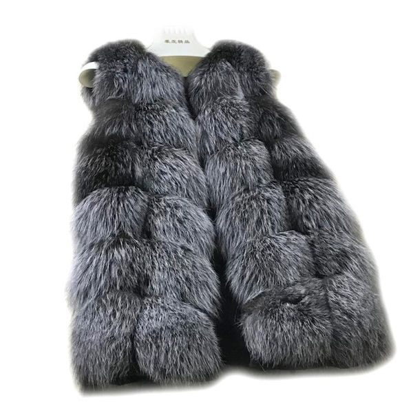 women real siler fur vest winter autumn genuine gilet plaid female nautral coat sleeveless women's & faux, Black
women real siler fur vest winter autumn genuine gilet plaid female nautral coat sleeveless women's & faux, Black