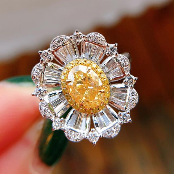 wedding rings luxury sterling silver flower-shaped zircon engagement ring yellow crystal for women girls party jewelry gifts, Slivery;golden
wedding rings luxury sterling silver flower-shaped zircon engagement ring yellow crystal for women girls party jewelry gifts, Slivery;golden