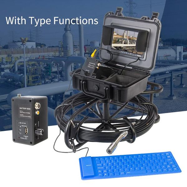 with keyboard pipeline detection pipe check video recorder drain sewer&wall industrial system 23mm lens ip cameras
with keyboard pipeline detection pipe check video recorder drain sewer&wall industrial system 23mm lens ip cameras