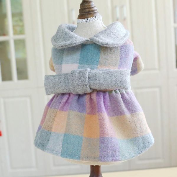 dog apparel 2021 winter pet clothes dress doll collar color plaid skirt princess warm tutu clothing for small dogs supplies
dog apparel 2021 winter pet clothes dress doll collar color plaid skirt princess warm tutu clothing for small dogs supplies
