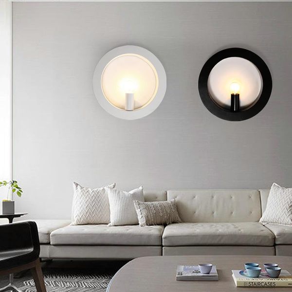 wall lamps modern simple bedside lamp e14 led black wite foyer bedroom staris corridor light fixtures 85v-260v luminaria 
wall lamps modern simple bedside lamp e14 led black wite foyer bedroom staris corridor light fixtures 85v-260v luminaria