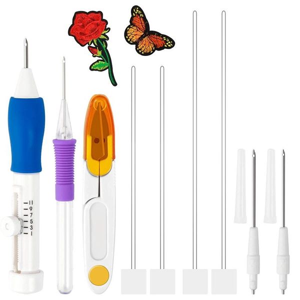 other arts and crafts magic embroidery pen, punch needle pen set for threaders, adjustable kit cross stitching
other arts and crafts magic embroidery pen, punch needle pen set for threaders, adjustable kit cross stitching