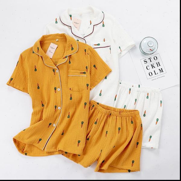 cotton pajamas set summer womens sleepwears comfort turn down collar lovely cartoon carrot printed homewear shorts, Black;red
cotton pajamas set summer womens sleepwears comfort turn down collar lovely cartoon carrot printed homewear shorts, Black;red
